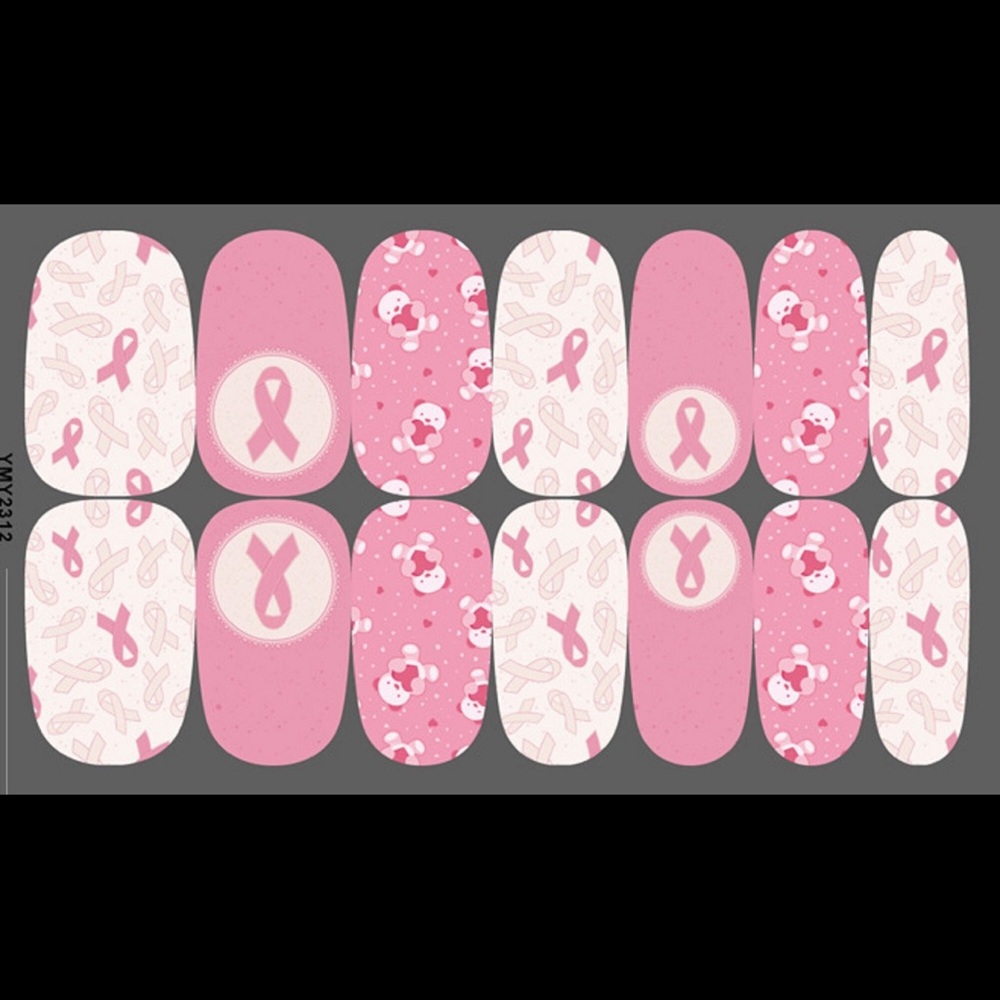 $2 New breast cancer sticker wraps. $2 WITH ANY $10 ORDER OR MORE - Picture 1 of 16